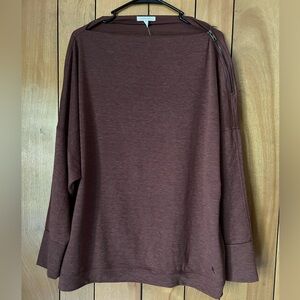 Maurices Long Sleeve Top with Zipper